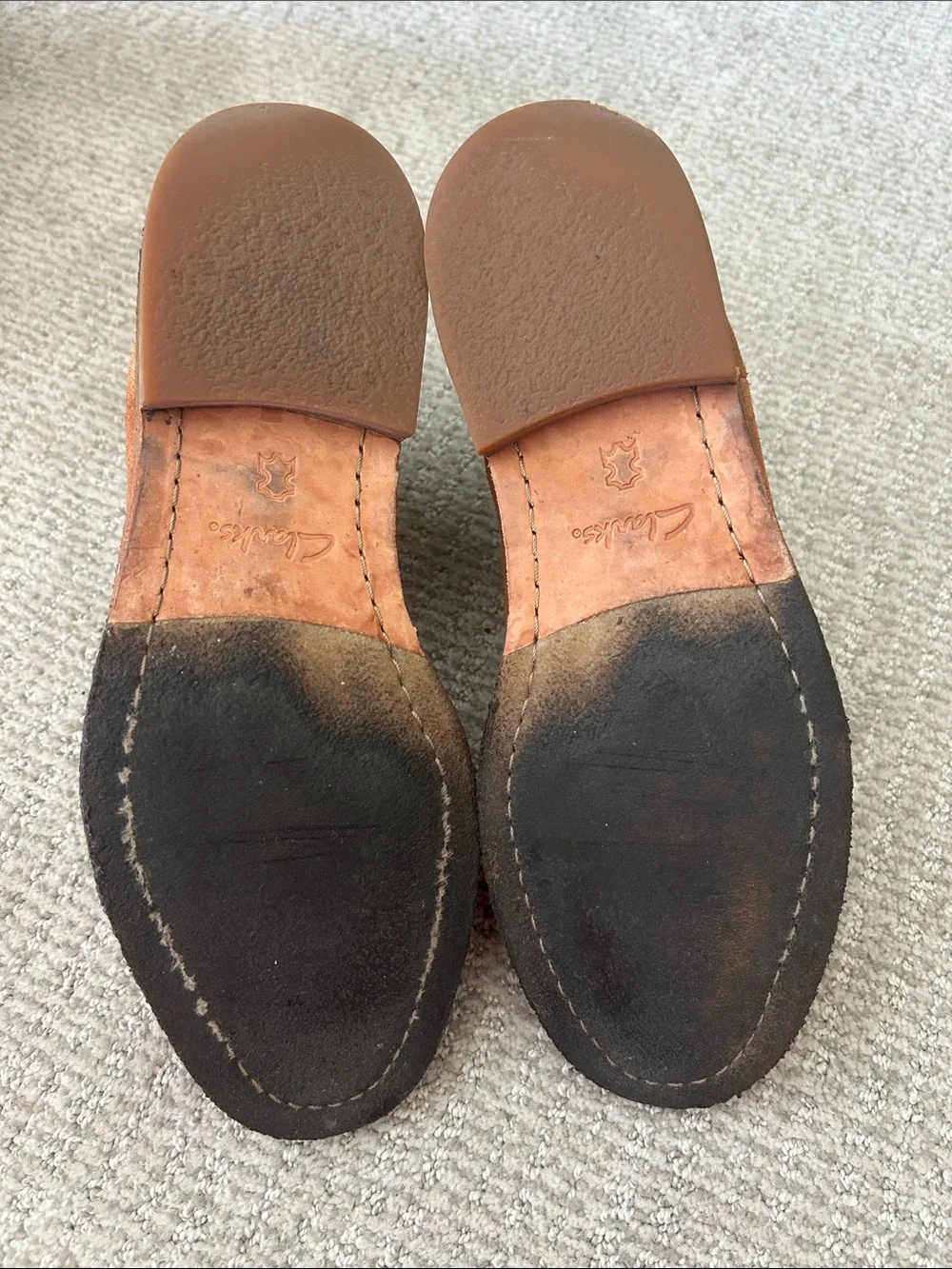 Clark’s Men's Suede Chelsea Boots in Brown